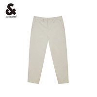 杰克琼斯outlets2025年春季衣服商务通勤简约休闲长裤子男装 【弹力面料】E11 斑纹棕 175/80A/MR