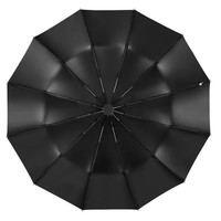 法瑞纳(FARUINA)全自动雨伞男女晴雨两用加固加厚结实抗风大号防晒遮阳伞 168骨全自动米色