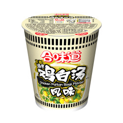 合味道 标准杯京都浓厚鸡白汤风味方便面76g（任选12件）