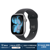 苹果 Apple Watch Series 11 智能手表 GPS版 46mm 深空灰色 铝金属 黑色运动型表带M/L