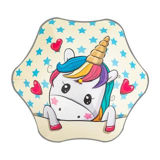 尚野优品儿童雨伞太阳伞防撞防刮伤直杆圆角伞晴雨两用防晒伞卡通可爱雨伞
