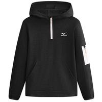 美津浓 Mizuno春秋款男女童连帽卫衣中大儿童帽衫长袖舒适百搭潮流纯色上衣