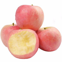 飘香果度山西红富士苹果水果 脆甜多汁 应季水果苹果整箱 精选净重4.5斤【80mm+】
