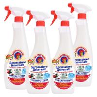 CHANTE CLAIR 大公鸡管家 多能油污净 600ml*4瓶 马赛香型
