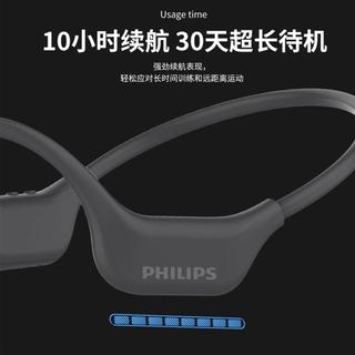飞利浦 骨传导蓝牙耳机 32GB内存 开放式不入耳