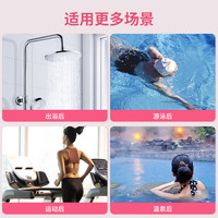 洁丽雅浴巾女2025家用纯棉吸水成人加厚大毛巾三件套100全棉 浴巾：粉色+棕色【7A】