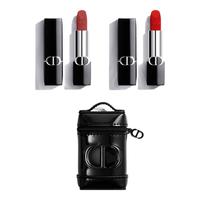 迪奥DIOR【新品】烈艳蓝金唇膏 限定口红礼盒999+720+随身包 教师节礼物
