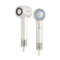 国家补贴：康夫 F11高速电吹风机家用负离子护发大风力速干吹风筒盒 奶油白