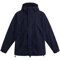 添柏岚（Timberland）男装冲锋衣24秋冬户外防水防风夹克|A68XF A68XF433/深宝石蓝 L