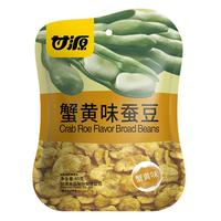 甘源【49.9任选20件】甘源夏威夷果核桃仁青豌豆瓜子仁蚕豆花生虾条 蟹黄味蚕豆40g