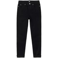 李 Lee【张凌赫代言】高腰显瘦日常经典五袋女士牛仔裤休闲潮流 黑色 25