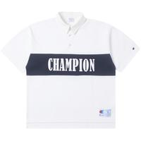 Champion 双色拼接 男士POLO T恤