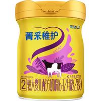 完达山 菁采稚护 婴儿配方牛奶粉 2段 800g