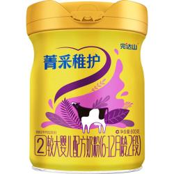 完达山 菁采稚护 婴儿配方牛奶粉 2段 800g