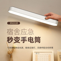 腓立比 FLPIANS 护眼台灯学习宿舍灯酷毙灯学生寝室吸附式磁吸充电床头卧室电脑 充电款标配充插两用+调光调色