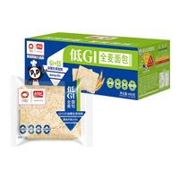 盼盼低GI全麦面包代早餐营养速食0蔗糖全麦吐司零食饱腹手撕面包 【低升糖数】全麦面包440g【11枚】