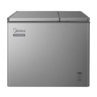  Midea/美的 双门双温 冰柜  210L 灰