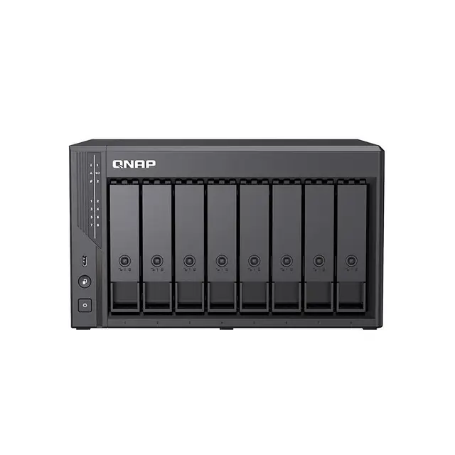  QNAP/威联通 Qu805 AI相册手机备份 企业级网络存储NAS