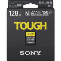 索尼 SONY 128GB SD存储卡 TOUGH-M 系列 读速高达277MB/S 写速150MB/S UHS-II V60相机存储卡 128GB