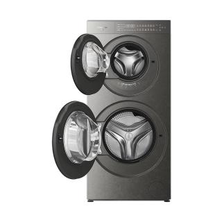 卡萨帝 分区洗 洗烘一体机  晓山灰 14kg