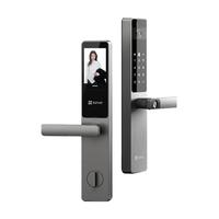 萤石DL20FVS人脸掌静脉指纹密码锁大屏可视猫眼远程开锁智能锁