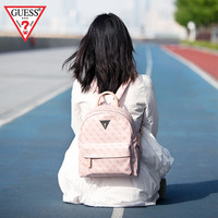GUESS 女士通勤双肩背包 粉色