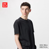 UNIQLO 优衣库 男装/男女同款百变T快干圆领T恤短袖素色T恤打底衫475358 475358/09黑色 L /175/100A