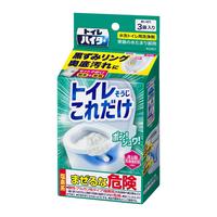 花王（KAO）马桶泡腾片 马桶清洁剂厕所存水湾强效发泡去污垢除尿臭40g*3