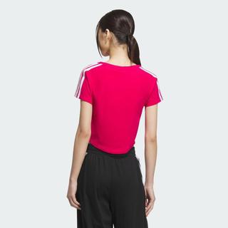  adidas/阿迪达斯 显腰线 女士休闲短袖T恤