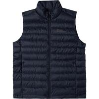 Jack Wolfskin狼爪羽绒马甲男秋冬款运动户外休闲出行防风保暖700蓬羽绒外套 5032051-1010/宝蓝色 M 175/96A