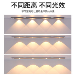 以典 【供货，价格更低】猫眼波纹灯条 60CM黑色【常亮+人体感应】