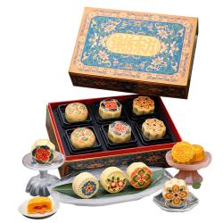 知味观 月饼礼盒  中华 高档 锦绣东方600g 锦绣东方