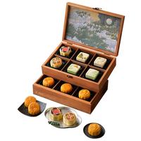 知味观月饼礼盒 中华老字号 高档 风月无边600g 【双层木匣 精美礼盒】风月无边
