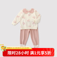 巴厘小猪 女宝宝秋装公主风周岁礼服