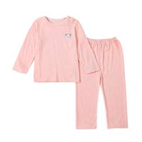 哈咪奇 婴儿幼童初秋款男女宝宝欢乐小象圆领套长袖长裤套装空调服