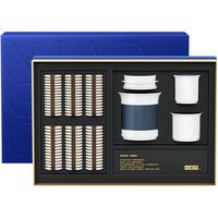 小罐茶中秋·双韵和鸣礼盒 陈皮普洱&白茶紧压茶茶叶茶具礼盒360g 【双韵和鸣】2味茶饼4g*90+茶具