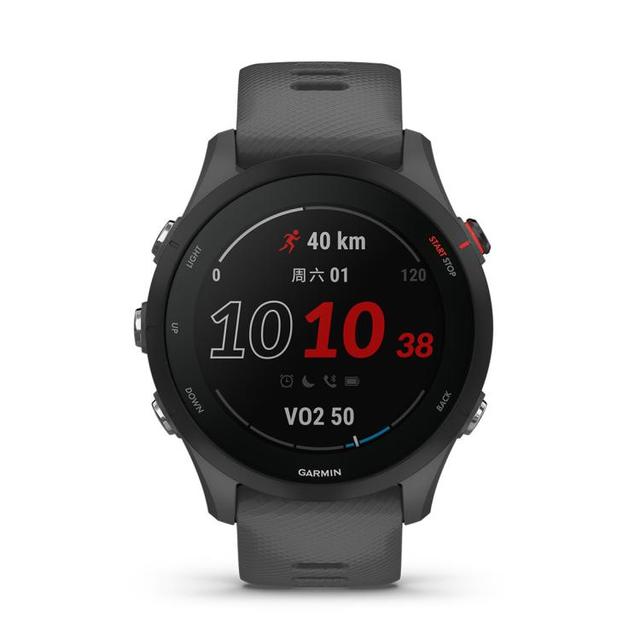 GARMIN 佳明 Forerunner 255S 智能心率表 010-02641-66 暗夜黑 41mm