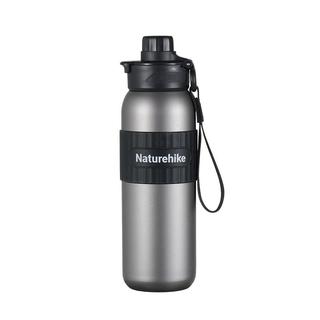 Naturehike纯钛运动水壶户外杯子露营双层钛杯骑行大容量便携吸管