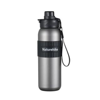 Naturehike纯钛运动水壶户外杯子露营双层钛杯骑行大容量便携吸管