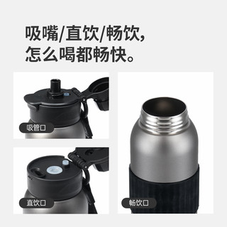Naturehike纯钛运动水壶户外杯子露营双层钛杯骑行大容量便携吸管