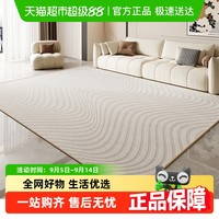 尚美巢品 SHMECOPIN 高级感沙发茶几毯免洗可擦家用防水卧室地垫客厅地毯