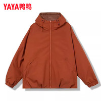 鸭鸭（YAYA）短款羽绒服女2025冬时尚百搭男女同款户外运动保暖休闲外套YX 黑色 S 165/84A