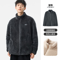  POUILLY LEGENDE/布衣传说 加厚保暖 男士立领摇粒绒外套