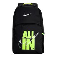 NIKE3BRAND 耐克大双肩背包中书包青少年电脑包大容量 24冬正黑色/石灰冲
