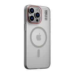 暴走 磁吸 iPhone16pro手机壳  柔雾灰 PC