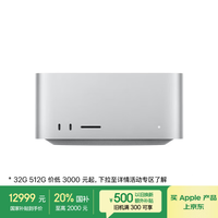 苹果 Apple Mac Studio 2025款 迷你台式机 银色（M4 Max 14核+32核、核芯显卡、36GB、512GB SSD、MU963CH/A）