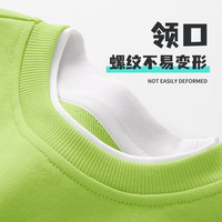 马卡乐秋季2025新款男女童吸汗透气圆领卫衣舒适休闲假俩件圆领卫衣 L聚会