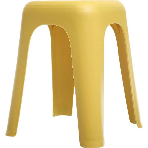 禧天龙塑料凳子家用加厚防滑耐磨餐椅休闲板凳大号换鞋凳子D-2124