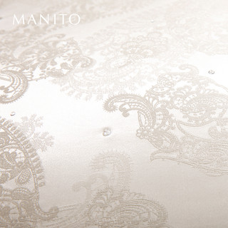 MANITO/曼尼陀Paisley 床单床笠四件套桑蚕丝暗纹床品低调奢华 King