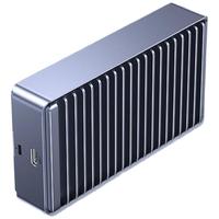 绿联USB4硬盘盒M.2 NVMe移动硬盘盒 兼容雷电3/4同雷电速度40Gbps 适用苹果Macmini笔记本SSD外置固态